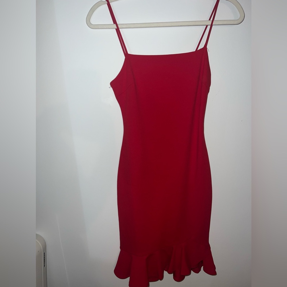 Brand new red cocktail dress. Never worn!